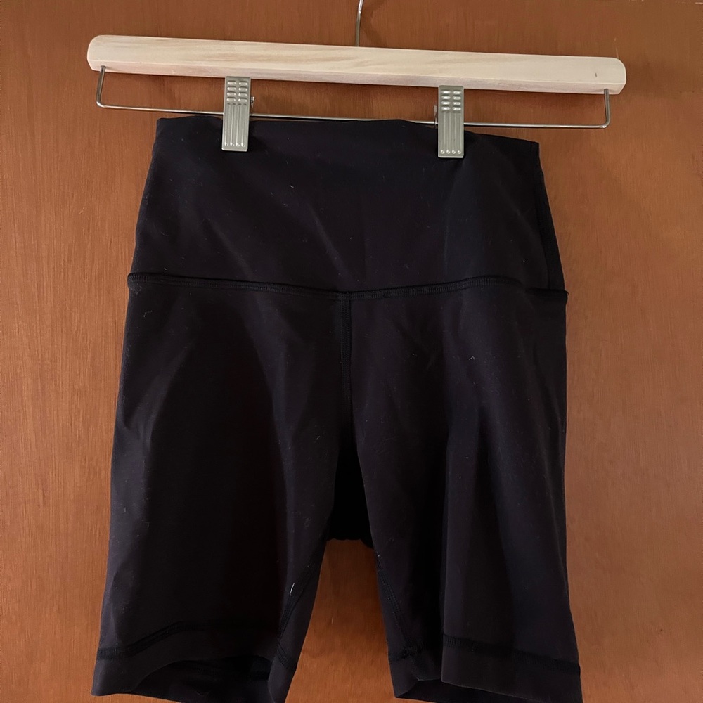 lululemon athletica Classic Black Bike Shorts
